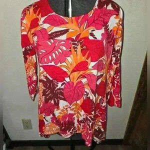 Coolibar woman's sz xs 3/4 length top